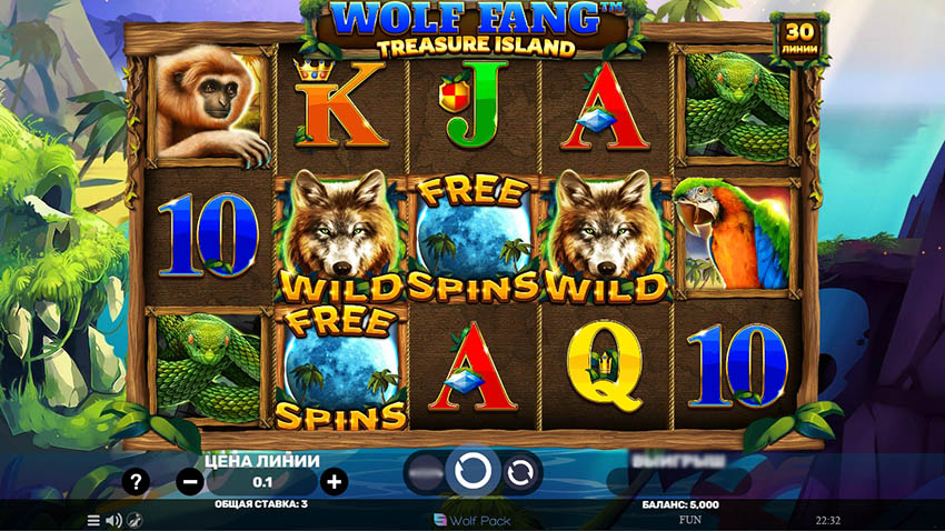 Демо версия в слоте