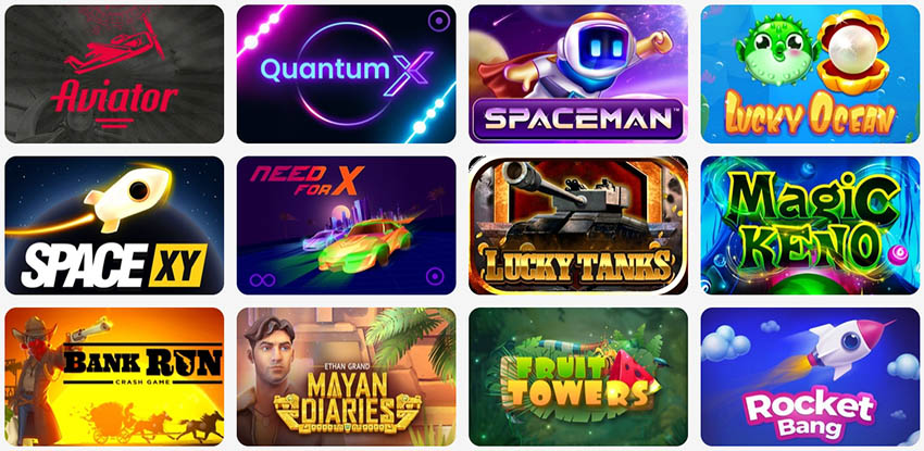 Список моментальных игр