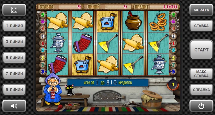 Таблица выплат