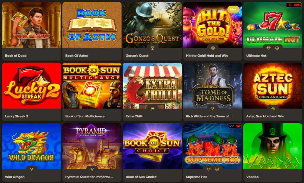 Коллекция игровых 