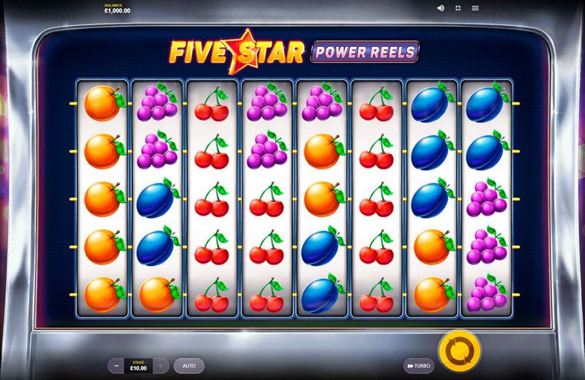 Five Star Power Reels от Red Tiger