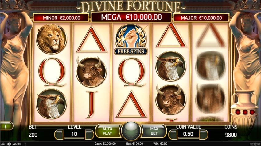 Divine Fortune от NetEnt