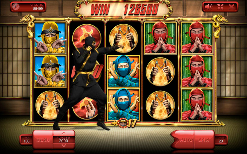 Дизайн игры The Ninja