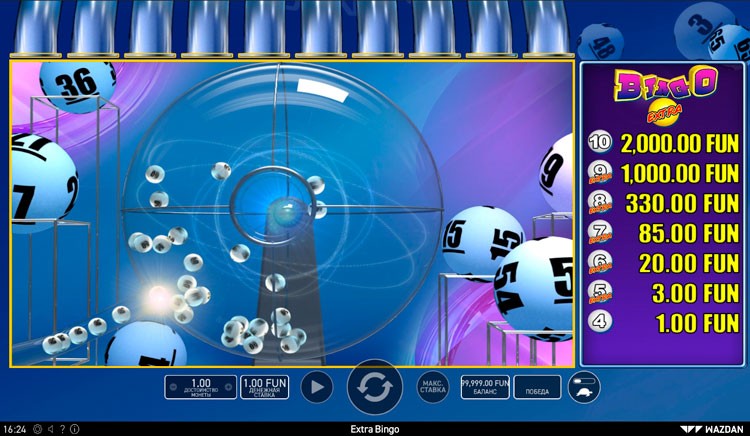 Extra Bingo от Wazdan