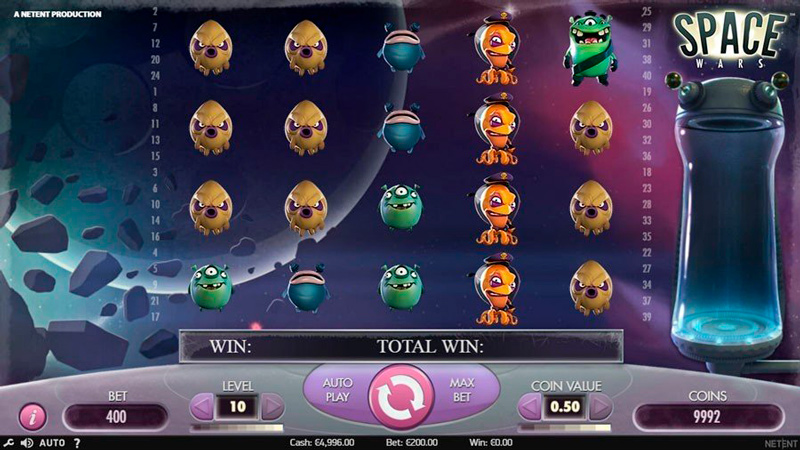 Space Wars от NetEnt