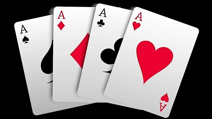 Комбинация из четырех тузов